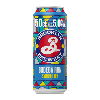 BROOKLYN BODEGA SMOOTH IPA SCAN 50CL/12