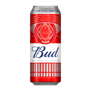 BUD COLD GRIP 5° CAN 50CL/24