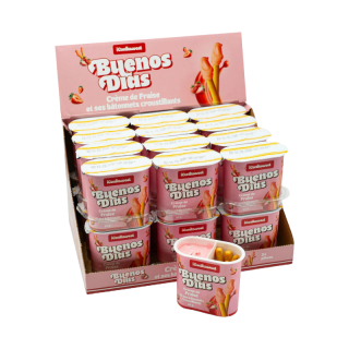 BUENOS DIAS CRÈME DE FRAISE  55G/24