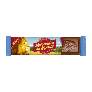 BARRE SNACKING LAIT MERVEILLE DU MONDE 40G/24