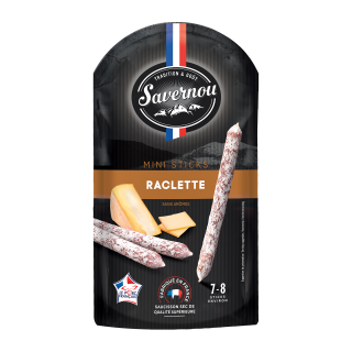 MINI STICKS RACLETTE SAVERNOU 80G /12