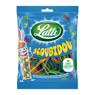 LUTTI SCOUBIDOU SACHET 100G/15