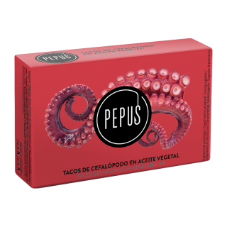 TENTACULES CEPHALOPODES HUILE VEGETALE 120G/25