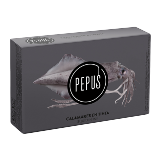MORCEAUX CALAMARS A L'ENCRE PEPUS 120G/25
