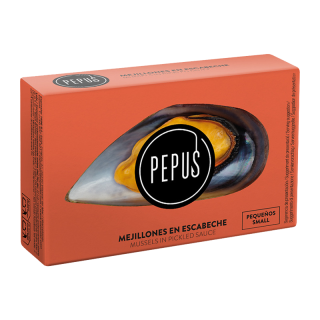 MOULES ESCABÈCHE PETITES PEPUS 120G/25