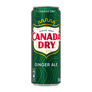 CANADA DRY GINALE CANETTE SLIM PACK 6X33CL