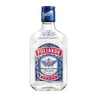VODKA 37,5° POLIAKOV FLASK BLISTER 20 CL / 8