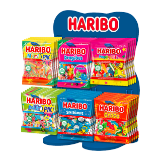 COLIS PRESENTOIR COMPTOIR 6 BROCHE 120G/180