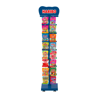 C. HARIBO PRES BOIS GOLDBEARS 16 BROCH 120G/480
