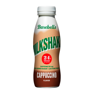 MILKSHAKE PROTEINE BAREBELLS CAPPUCCINO PET 33 cl / 8