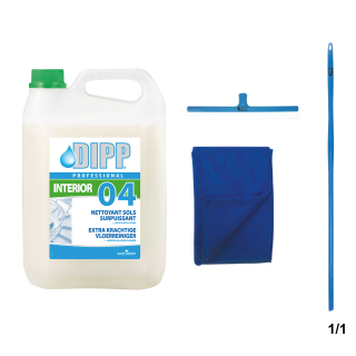 KIT DIPP NETTOYANTS SOLS 2 BIDONS + PRIME 