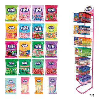 KIT SACHETS FINI 20 CARTONS + PLV 14 BROCHES 