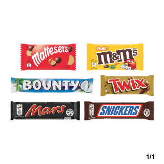 KIT MARS BARRES CHOCOLATEES 10 BOITES 