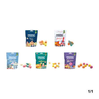 KIT SACHETS GELIFIES PIERROT GOURMAND 5 CARTONS