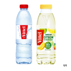 KIT PET 50CL VITTEL EAU + EAU AROMATISEE CITRON VERT 4 FARDEAUX