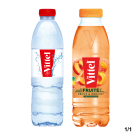 KIT PET 50CL VITTEL EAU + EAU FRUITEE PECHE ABRICOT 4 FARDEAUX