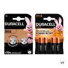 KIT PILES DURACELL AA & 2032 4 CARTONS