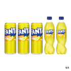 KIT CCEP FANTA CITRON FRAPPE CANS + PET 5 FARDEAUX