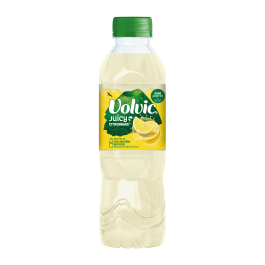 EAU MINERALE NATURELLE PLATE AROMATISEE CITRONNADE VOLVIC JUICY ...