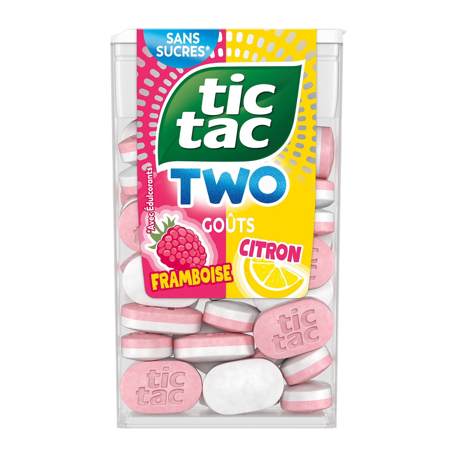 TIC TAC 2 FRAMBOISE CITRON 38,50G /24