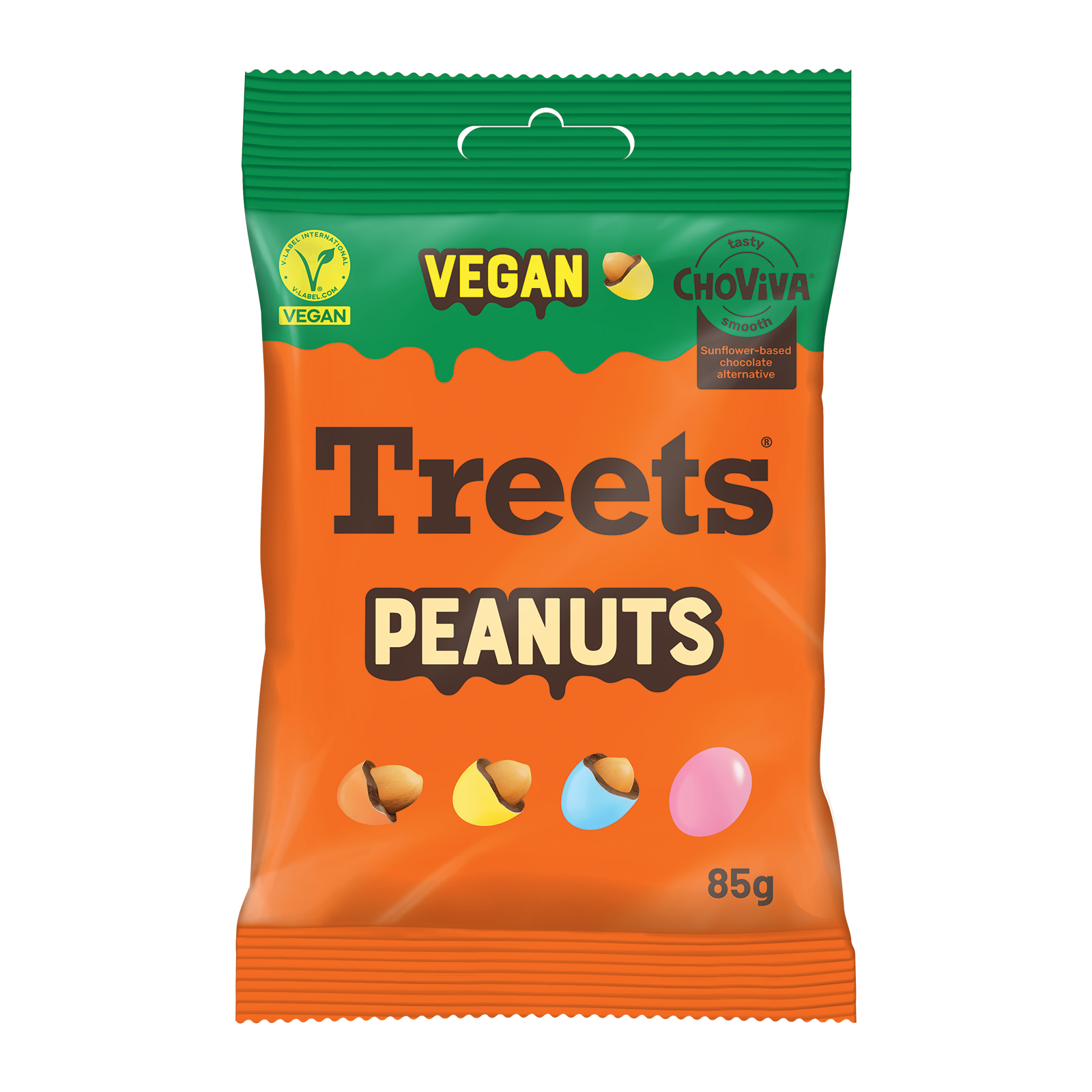 TREETS PEANUTS VEGAN 85G/16